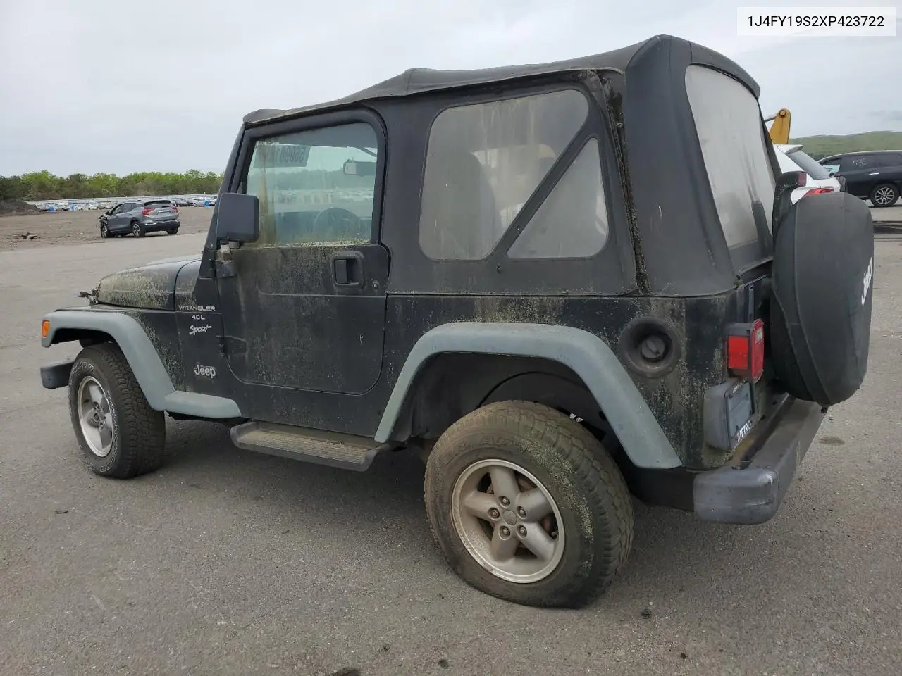 1999 Jeep Wrangler / Tj Sport VIN: 1J4FY19S2XP423722 Lot: 56098165