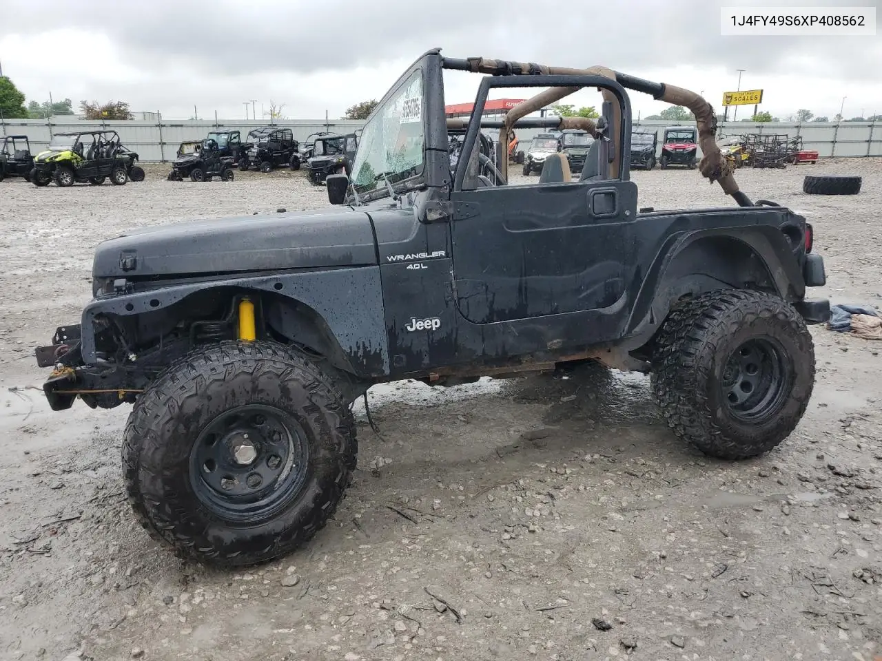 1999 Jeep Wrangler / Tj Sahara VIN: 1J4FY49S6XP408562 Lot: 56354785