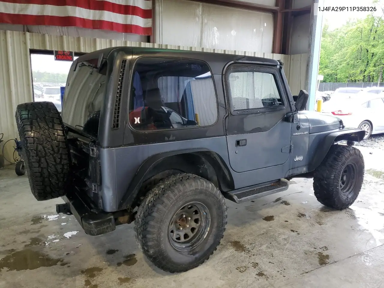 2001 Jeep Wrangler / Tj Se VIN: 1J4FA29P11P358326 Lot: 56181715