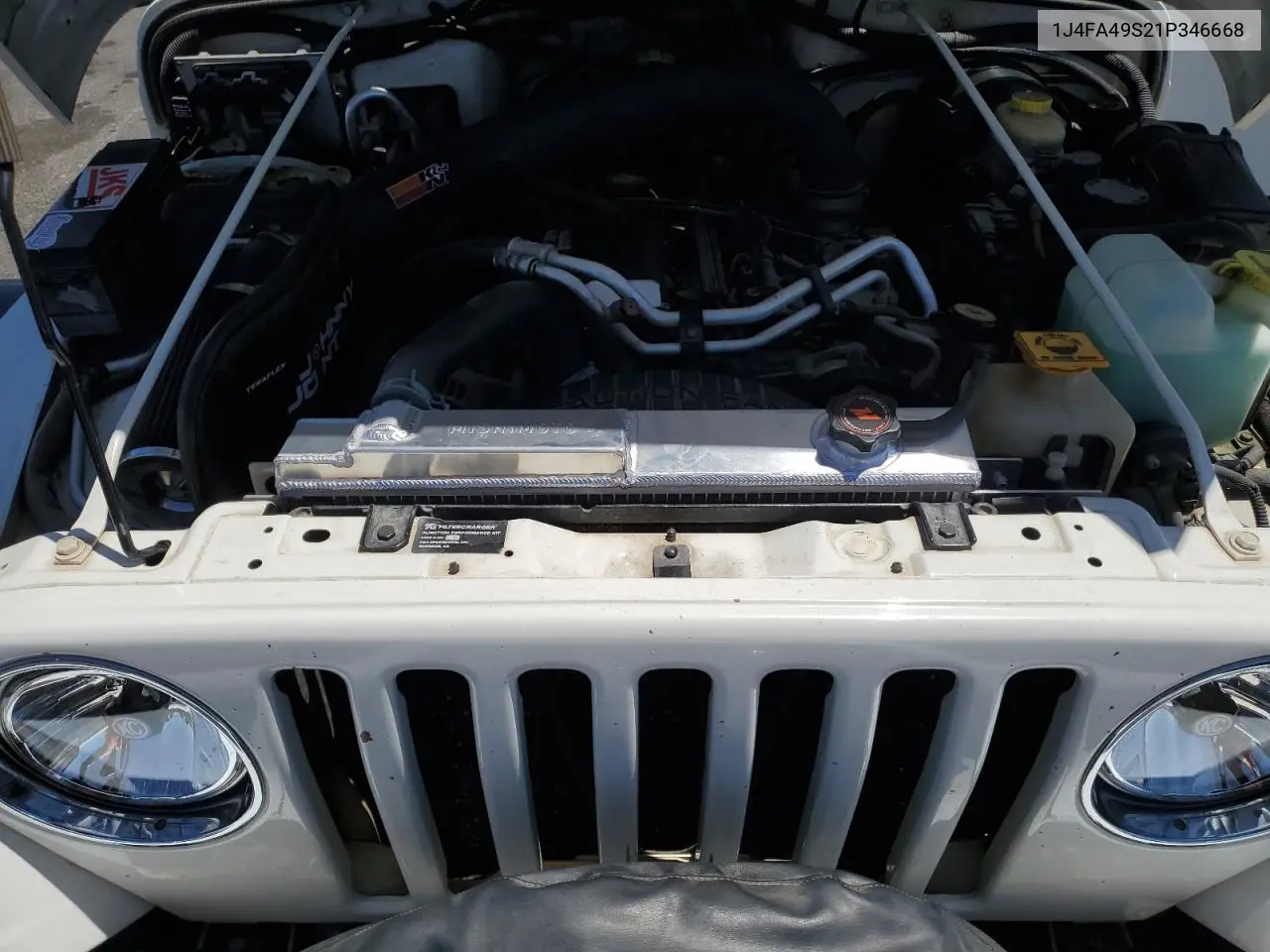 2001 Jeep Wrangler / Tj Sport VIN: 1J4FA49S21P346668 Lot: 62750535