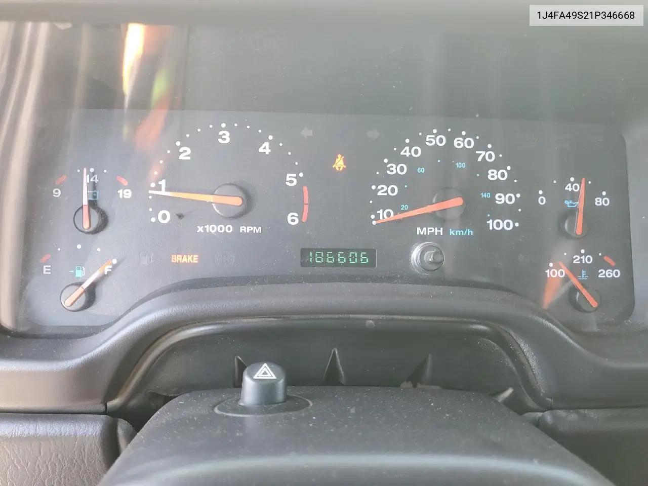 2001 Jeep Wrangler / Tj Sport VIN: 1J4FA49S21P346668 Lot: 62750535