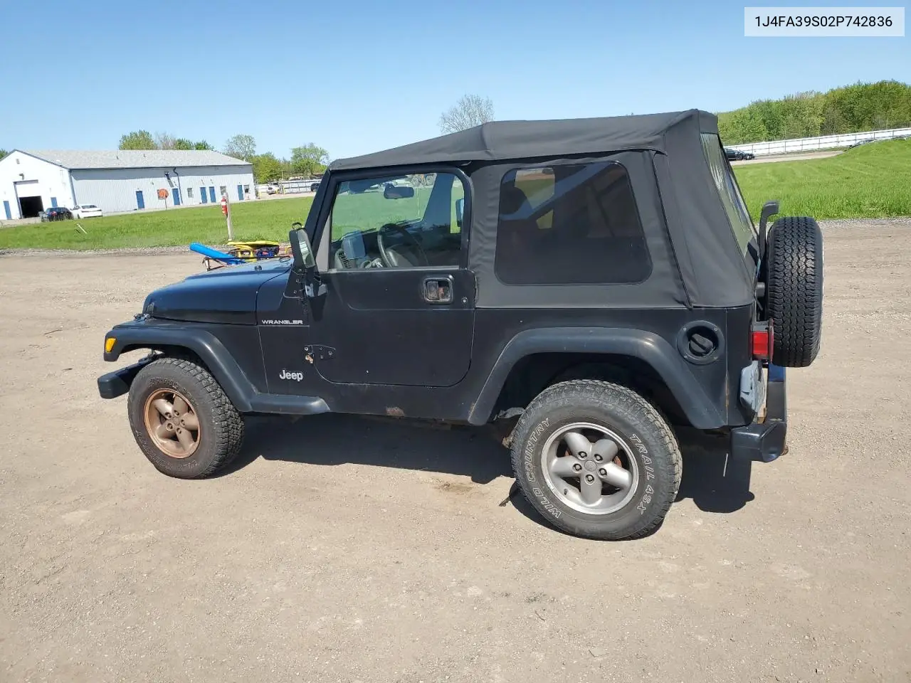 2002 Jeep Wrangler / Tj X VIN: 1J4FA39S02P742836 Lot: 54780835