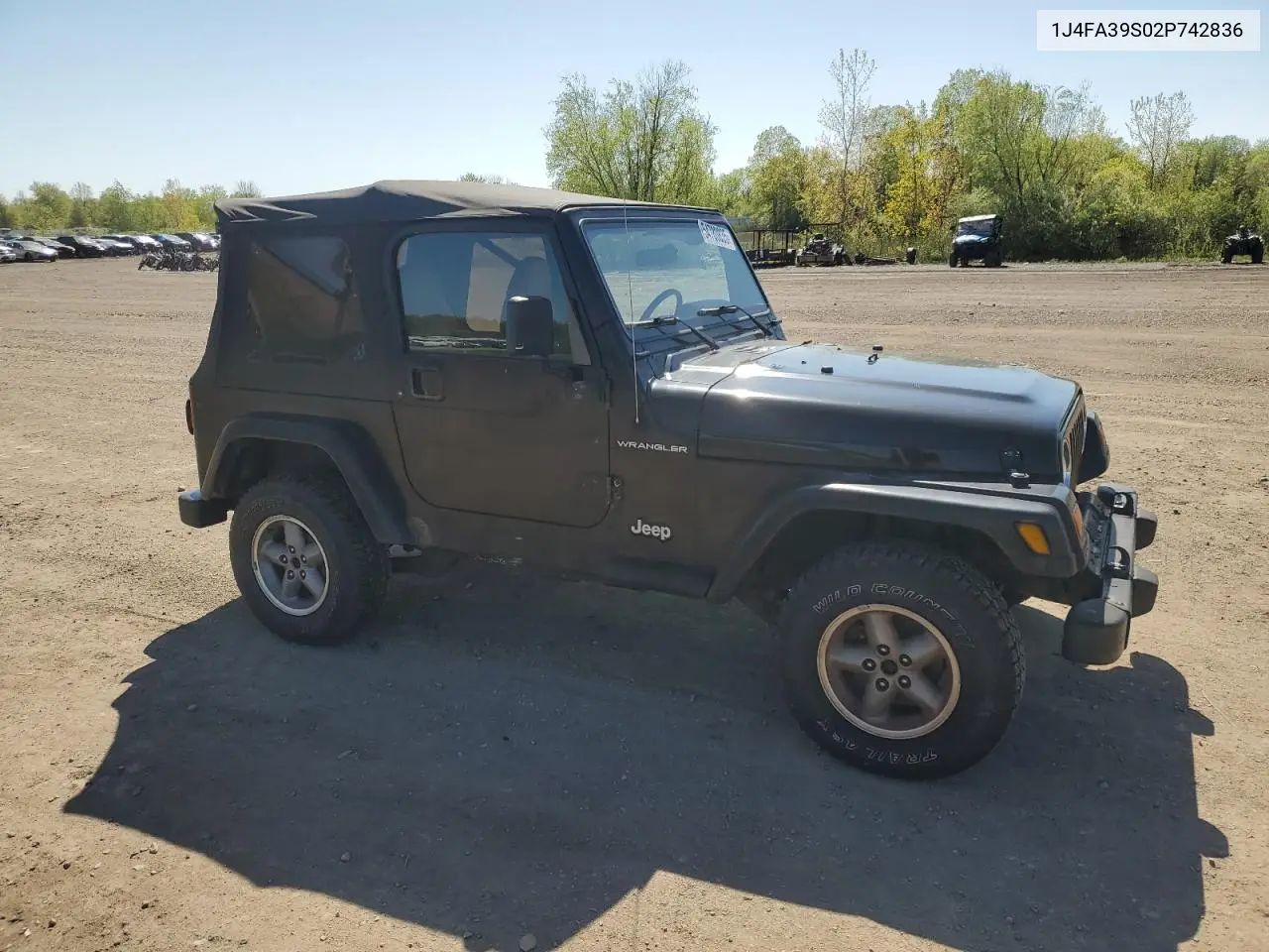 2002 Jeep Wrangler / Tj X VIN: 1J4FA39S02P742836 Lot: 54780835