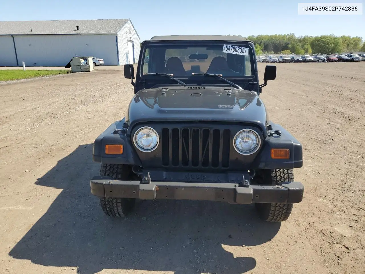 2002 Jeep Wrangler / Tj X VIN: 1J4FA39S02P742836 Lot: 54780835
