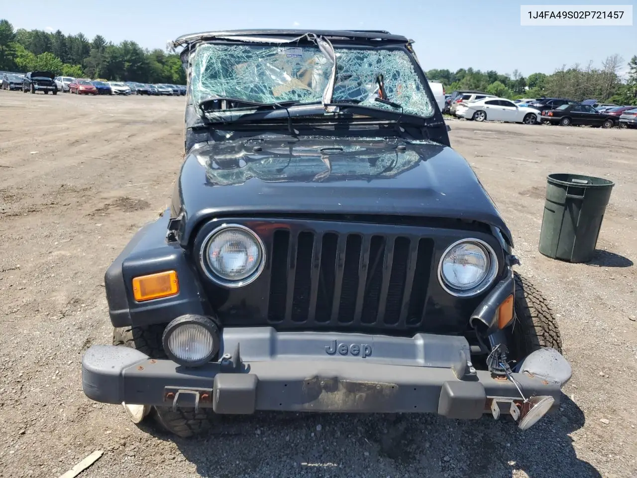 2002 Jeep Wrangler / Tj Sport VIN: 1J4FA49S02P721457 Lot: 61726855