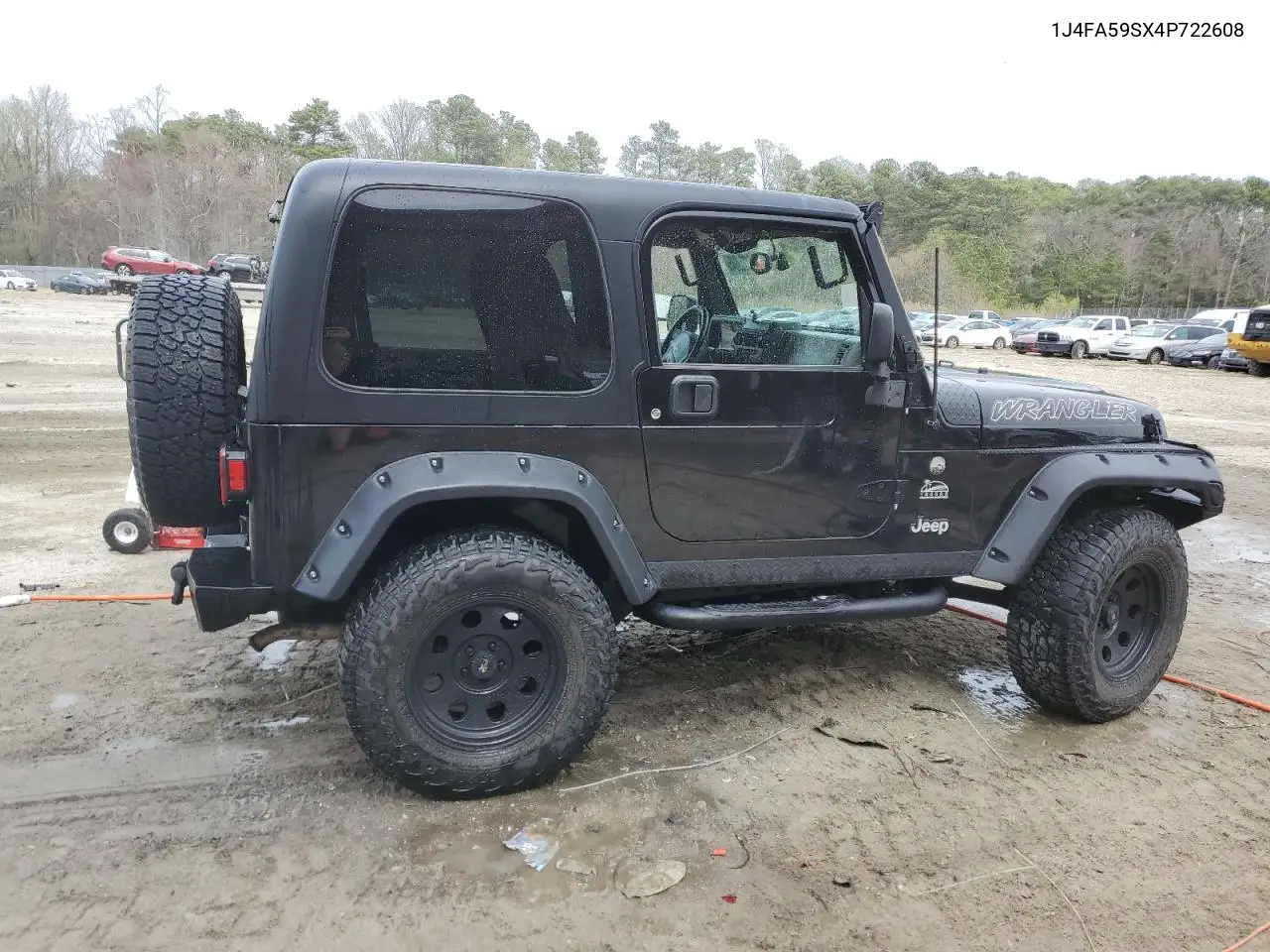 2004 Jeep Wrangler / Tj Sahara VIN: 1J4FA59SX4P722608 Lot: 51223345
