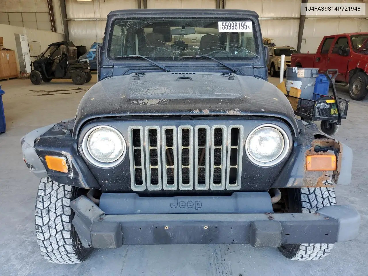 2004 Jeep Wrangler X VIN: 1J4FA39S14P721948 Lot: 55998195