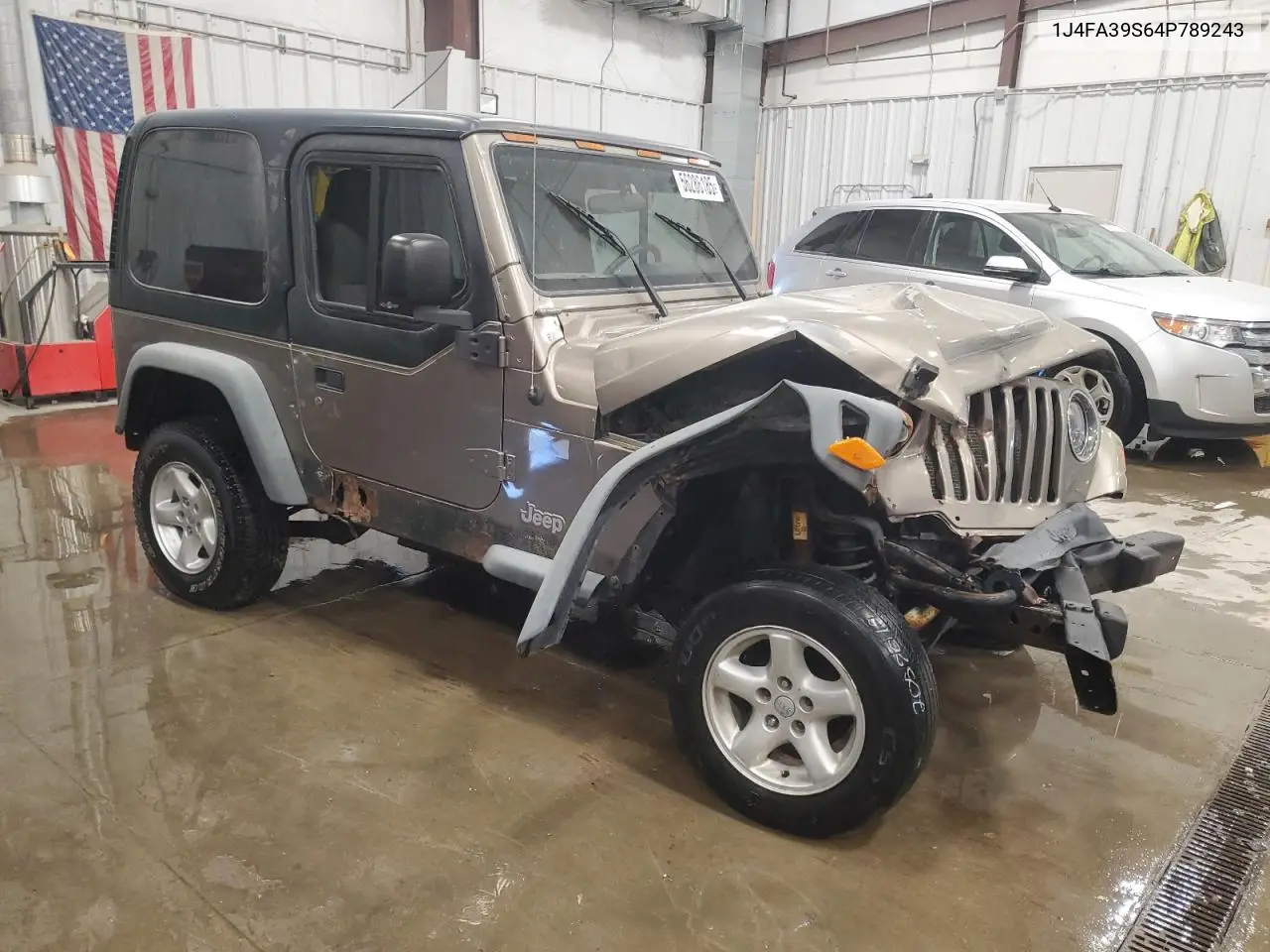 2004 Jeep Wrangler X VIN: 1J4FA39S64P789243 Lot: 56286185