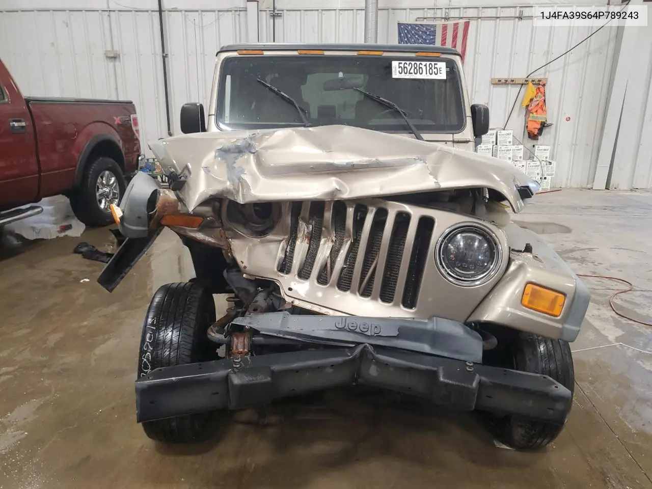 2004 Jeep Wrangler X VIN: 1J4FA39S64P789243 Lot: 56286185