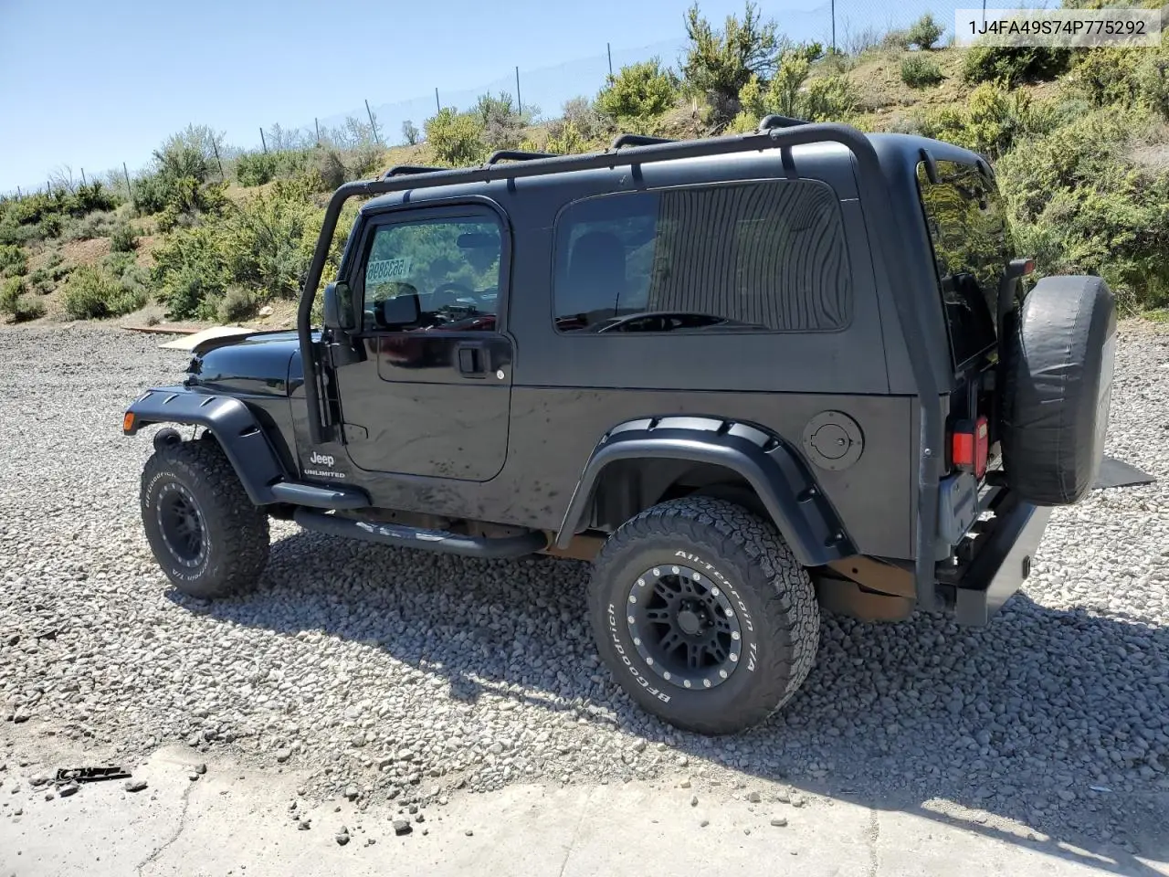 2004 Jeep Wrangler / Tj Sport VIN: 1J4FA49S74P775292 Lot: 56338965