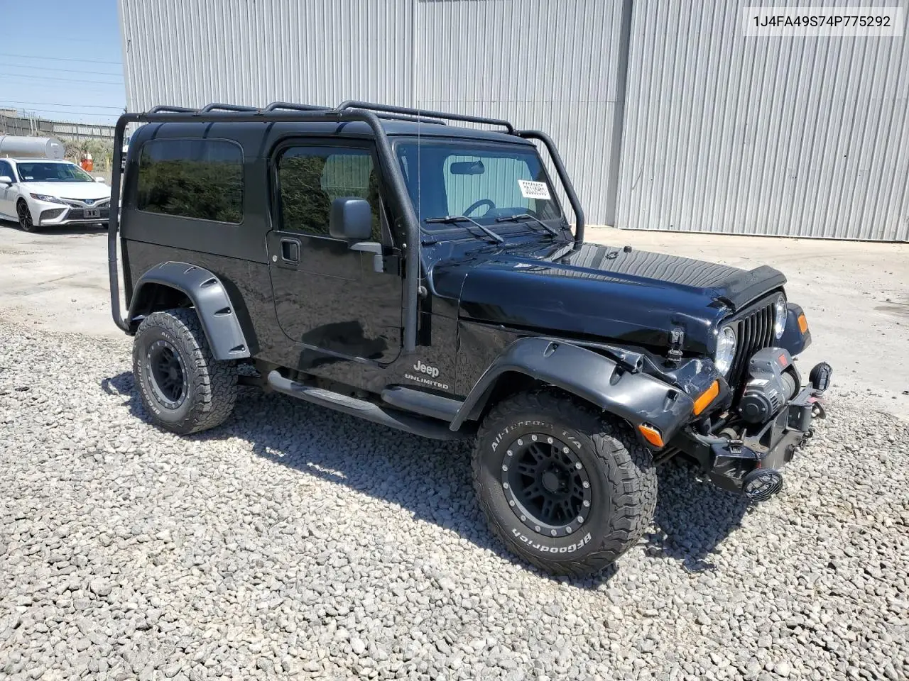 2004 Jeep Wrangler / Tj Sport VIN: 1J4FA49S74P775292 Lot: 56338965