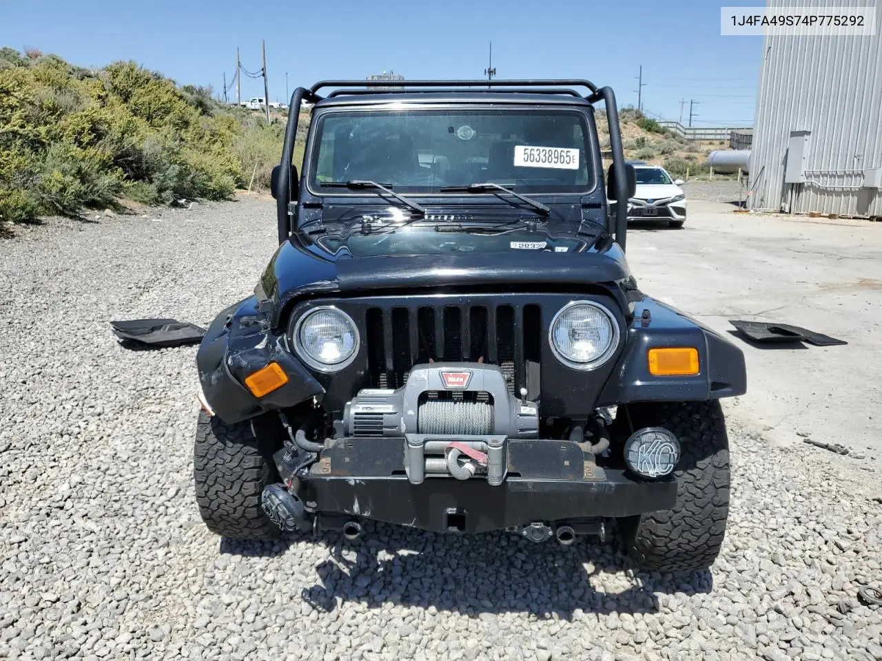2004 Jeep Wrangler / Tj Sport VIN: 1J4FA49S74P775292 Lot: 56338965