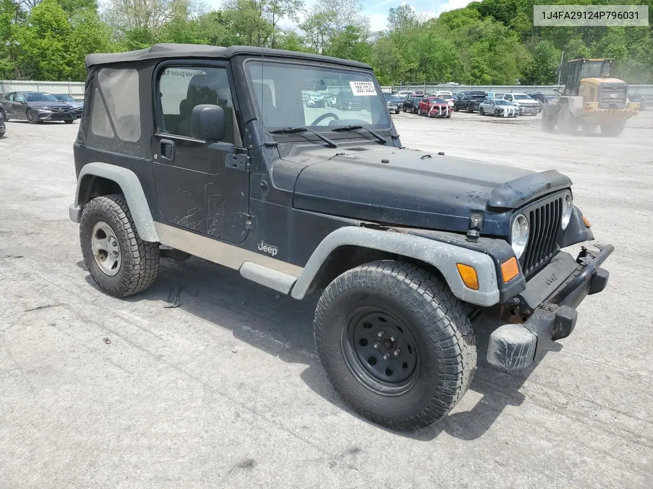 2004 Jeep Wrangler / Tj Se VIN: 1J4FA29124P796031 Lot: 56875525