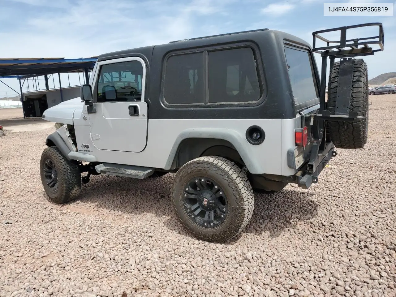 2005 Jeep Wrangler / Tj Unlimited VIN: 1J4FA44S75P356819 Lot: 51013485