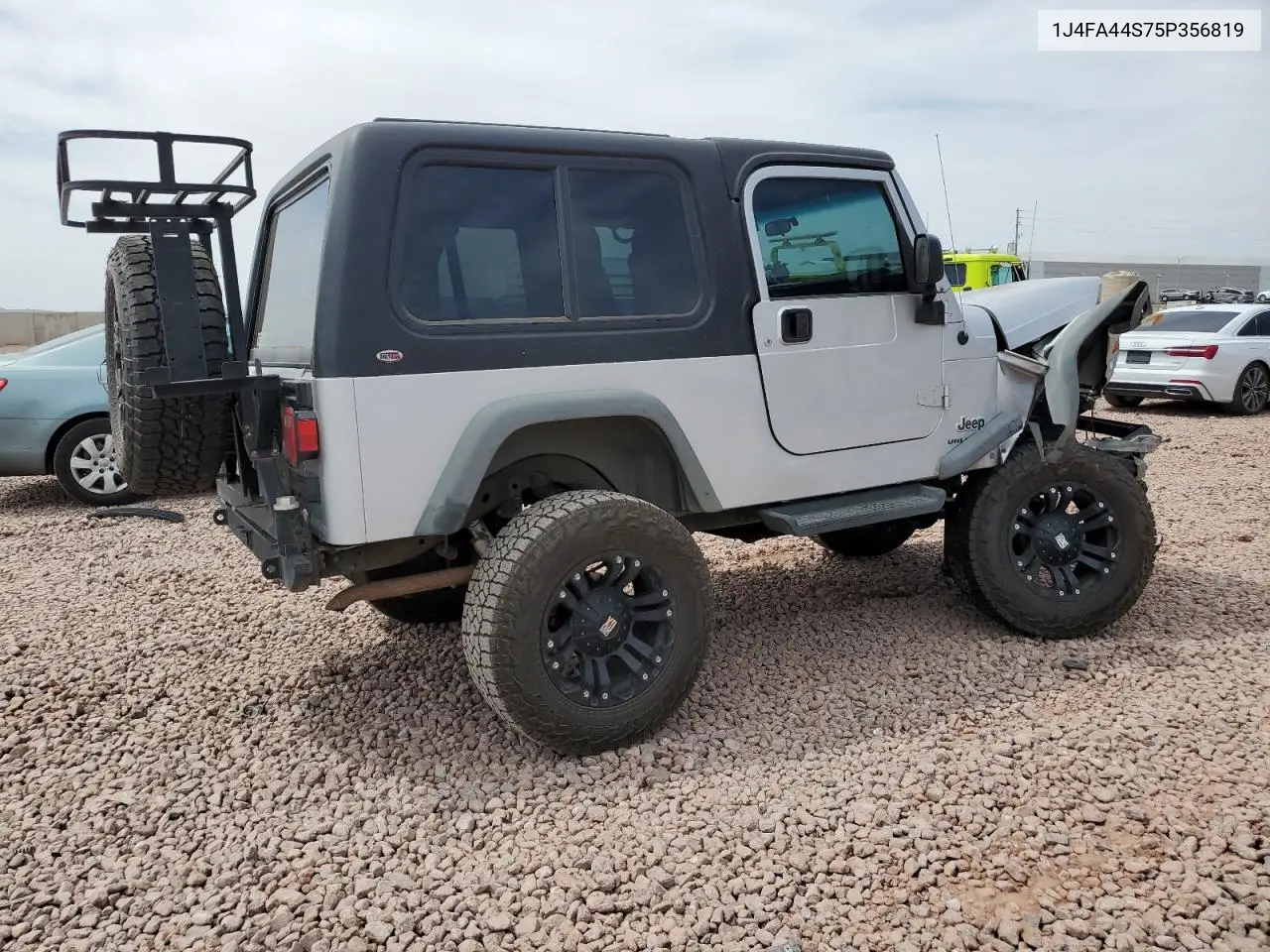 2005 Jeep Wrangler / Tj Unlimited VIN: 1J4FA44S75P356819 Lot: 51013485