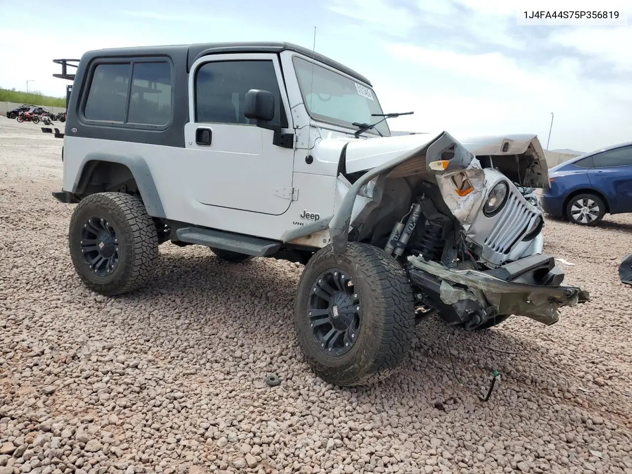 2005 Jeep Wrangler / Tj Unlimited VIN: 1J4FA44S75P356819 Lot: 51013485