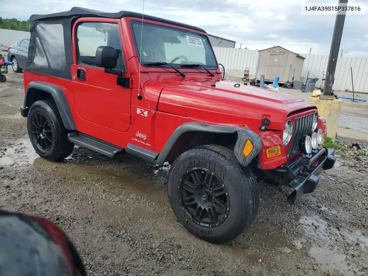 2005 Jeep Wrangler X VIN: 1J4FA39S15P337816 Lot: 55957725