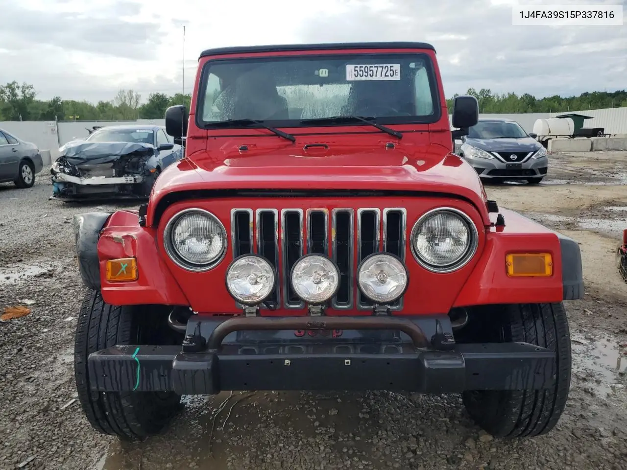 2005 Jeep Wrangler X VIN: 1J4FA39S15P337816 Lot: 55957725