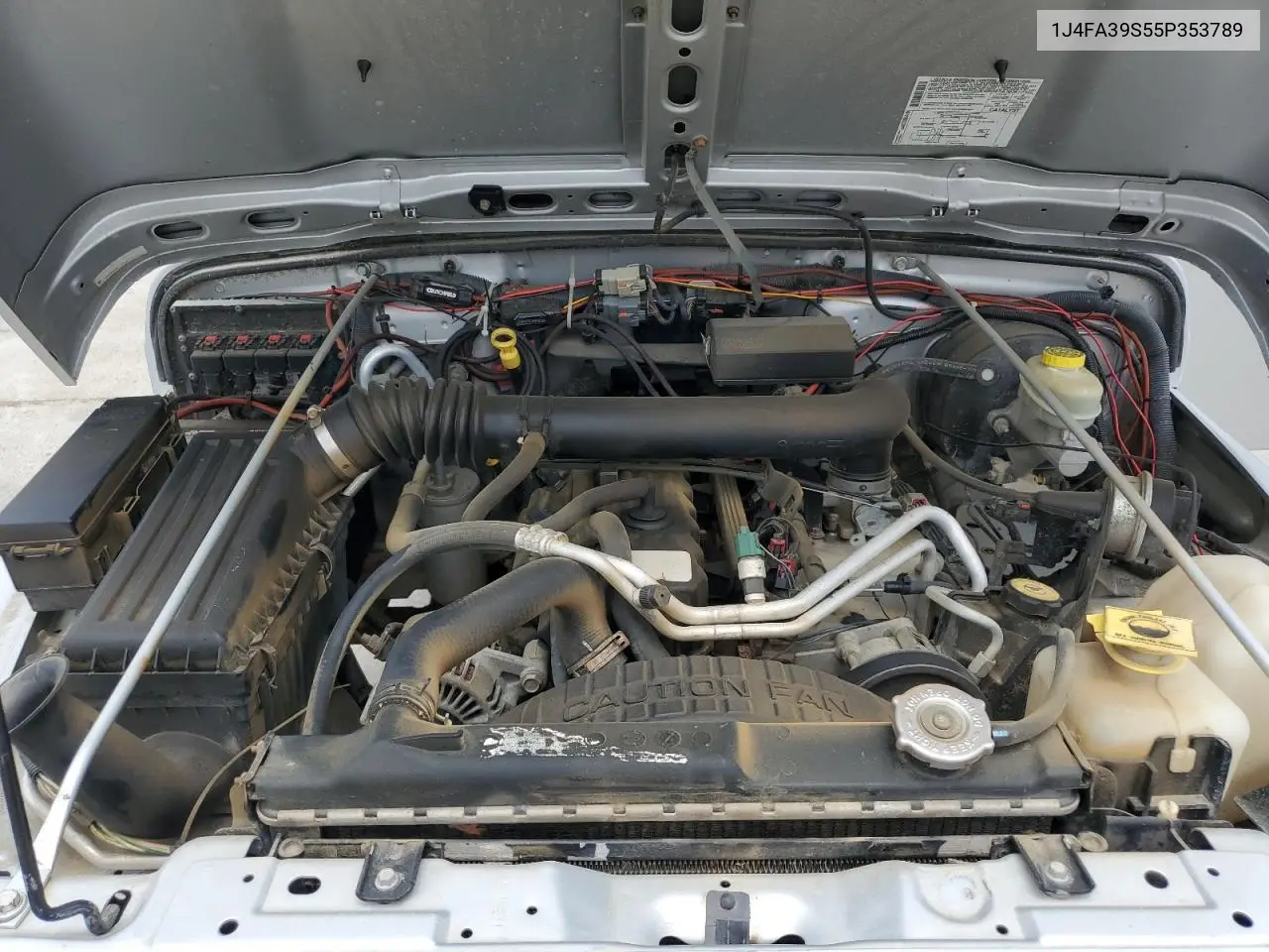 2005 Jeep Wrangler X VIN: 1J4FA39S55P353789 Lot: 62469015