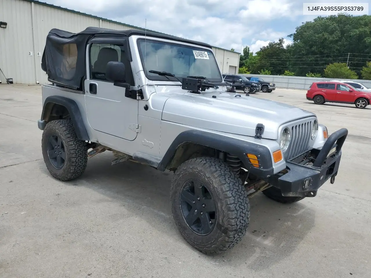 2005 Jeep Wrangler X VIN: 1J4FA39S55P353789 Lot: 62469015