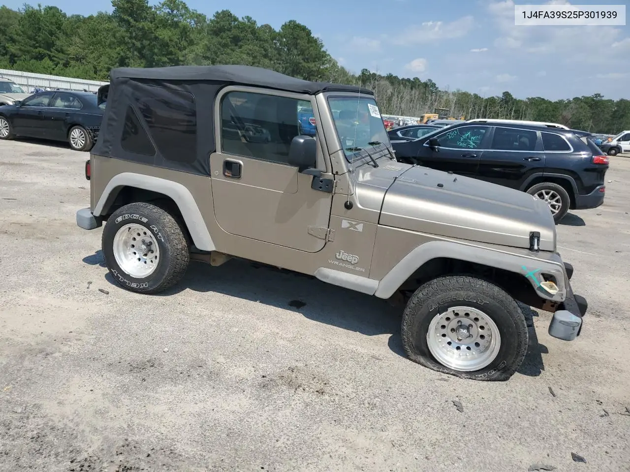 2005 Jeep Wrangler X VIN: 1J4FA39S25P301939 Lot: 62480995