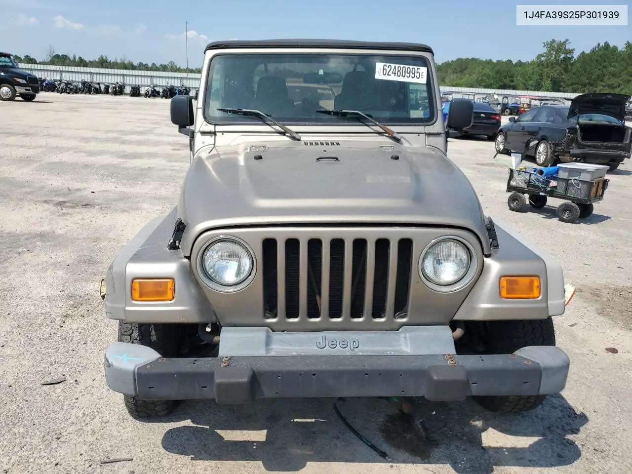 2005 Jeep Wrangler X VIN: 1J4FA39S25P301939 Lot: 62480995