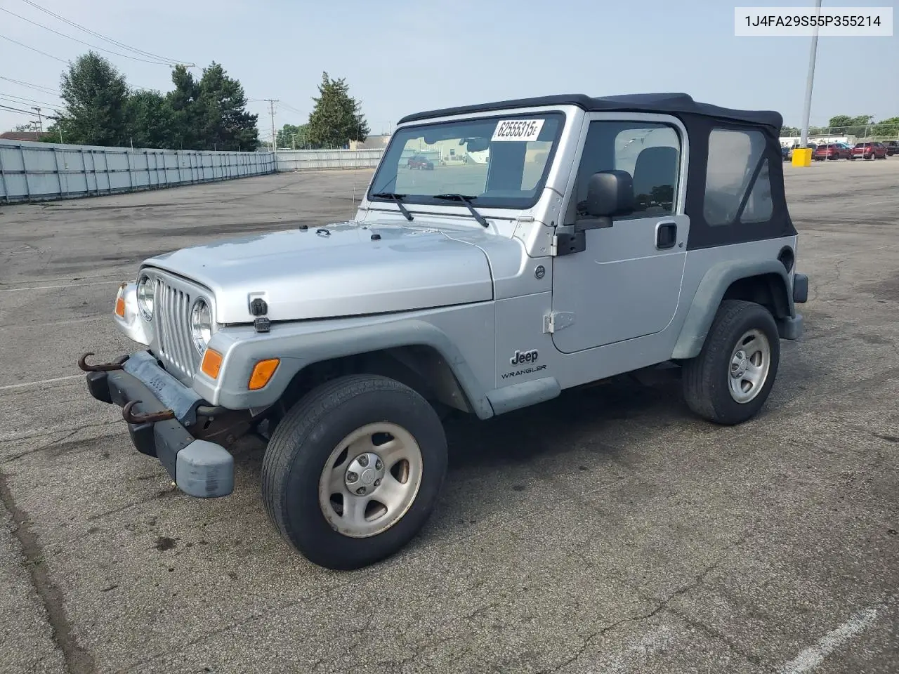 2005 Jeep Wrangler / Tj Se VIN: 1J4FA29S55P355214 Lot: 62555315