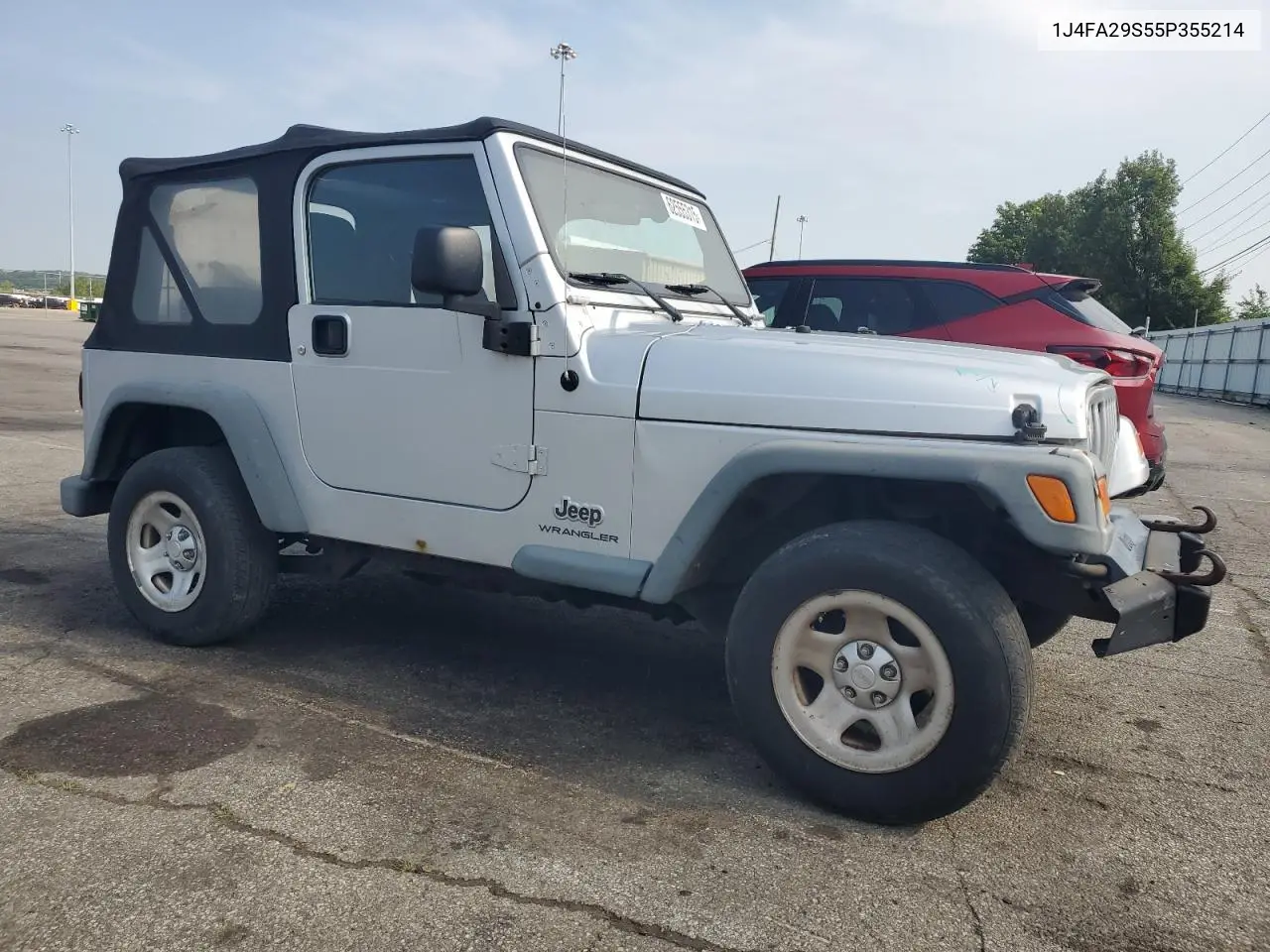 2005 Jeep Wrangler / Tj Se VIN: 1J4FA29S55P355214 Lot: 62555315