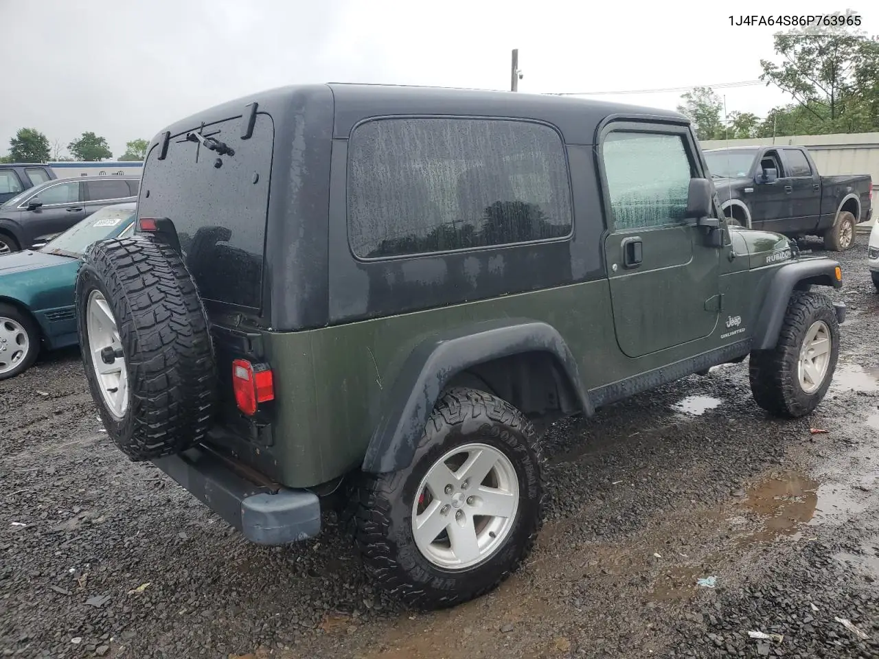1j4fa64s86p763965 1J4FA64S86P763965 2006 Jeep Wrangler / Tj Unlimited Rubicon