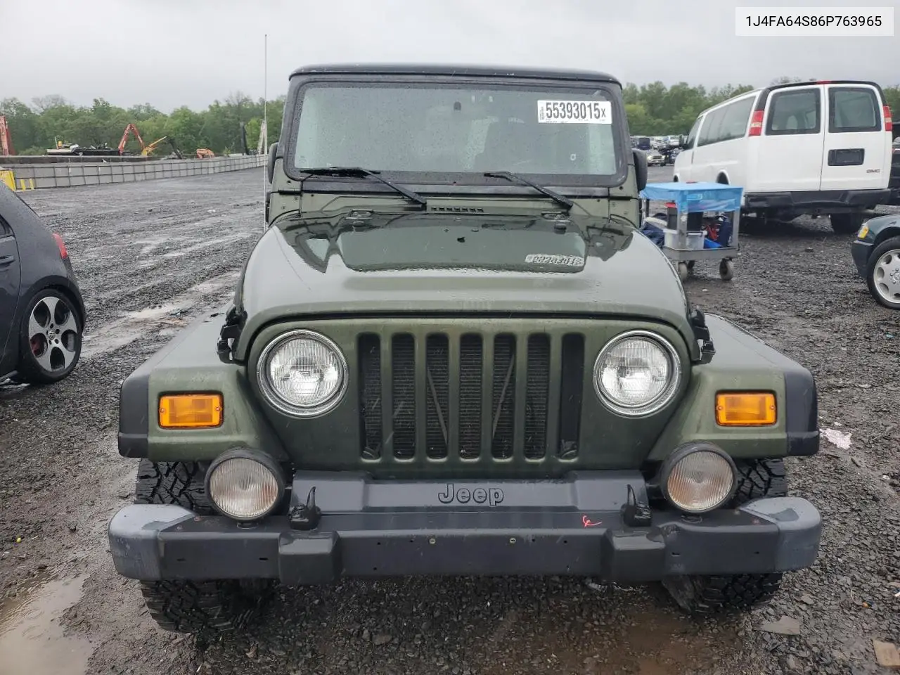 1j4fa64s86p763965 1J4FA64S86P763965 2006 Jeep Wrangler / Tj Unlimited Rubicon