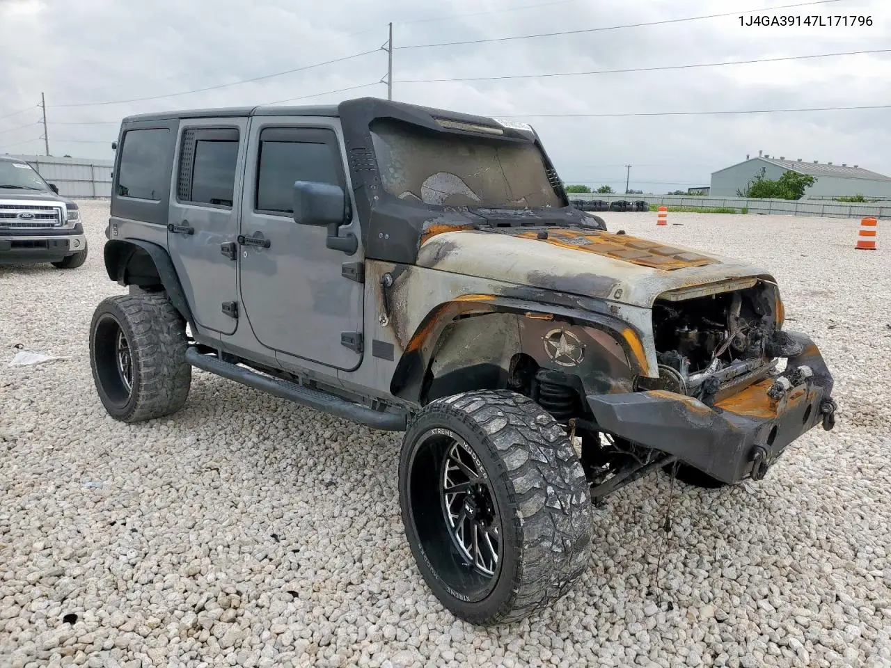 2007 Jeep Wrangler X VIN: 1J4GA39147L171796 Lot: 59180745