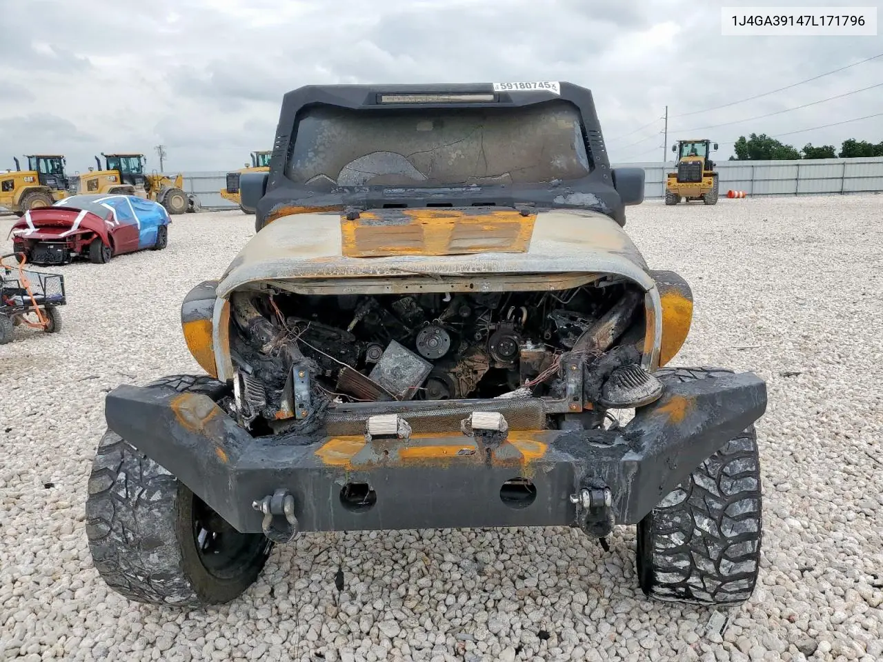 2007 Jeep Wrangler X VIN: 1J4GA39147L171796 Lot: 59180745