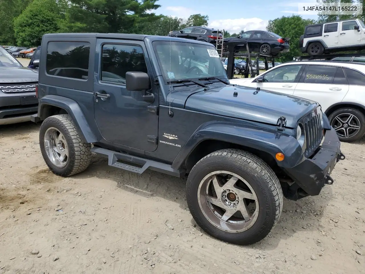 2007 Jeep Wrangler Sahara VIN: 1J4FA54147L165222 Lot: 62819495
