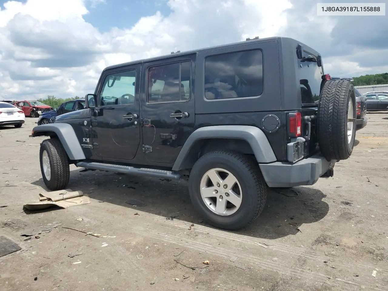 2007 Jeep Wrangler X VIN: 1J8GA39187L155888 Lot: 63025525