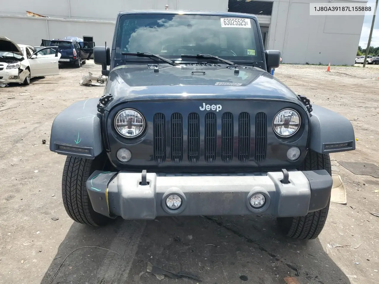 2007 Jeep Wrangler X VIN: 1J8GA39187L155888 Lot: 63025525