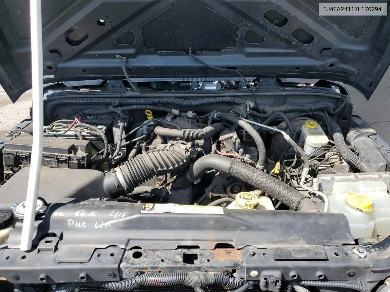 1j4fa24117l170294 1J4FA24117L170294 2007 Jeep Wrangler X