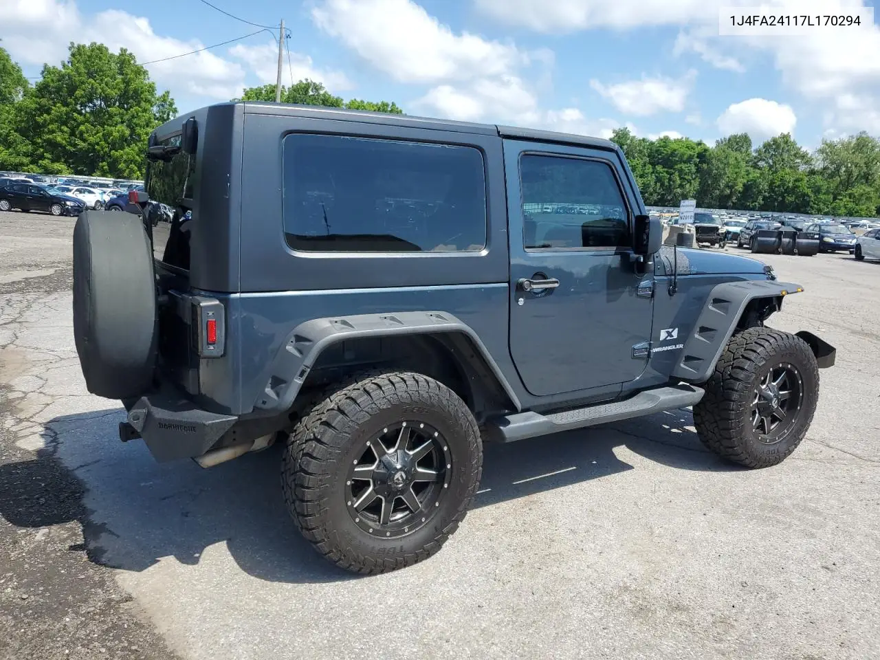 1j4fa24117l170294 1J4FA24117L170294 2007 Jeep Wrangler X
