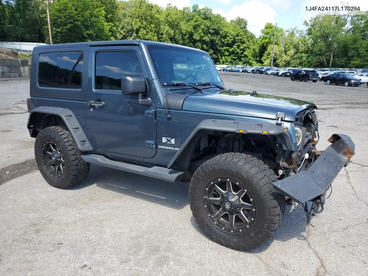 1j4fa24117l170294 1J4FA24117L170294 2007 Jeep Wrangler X