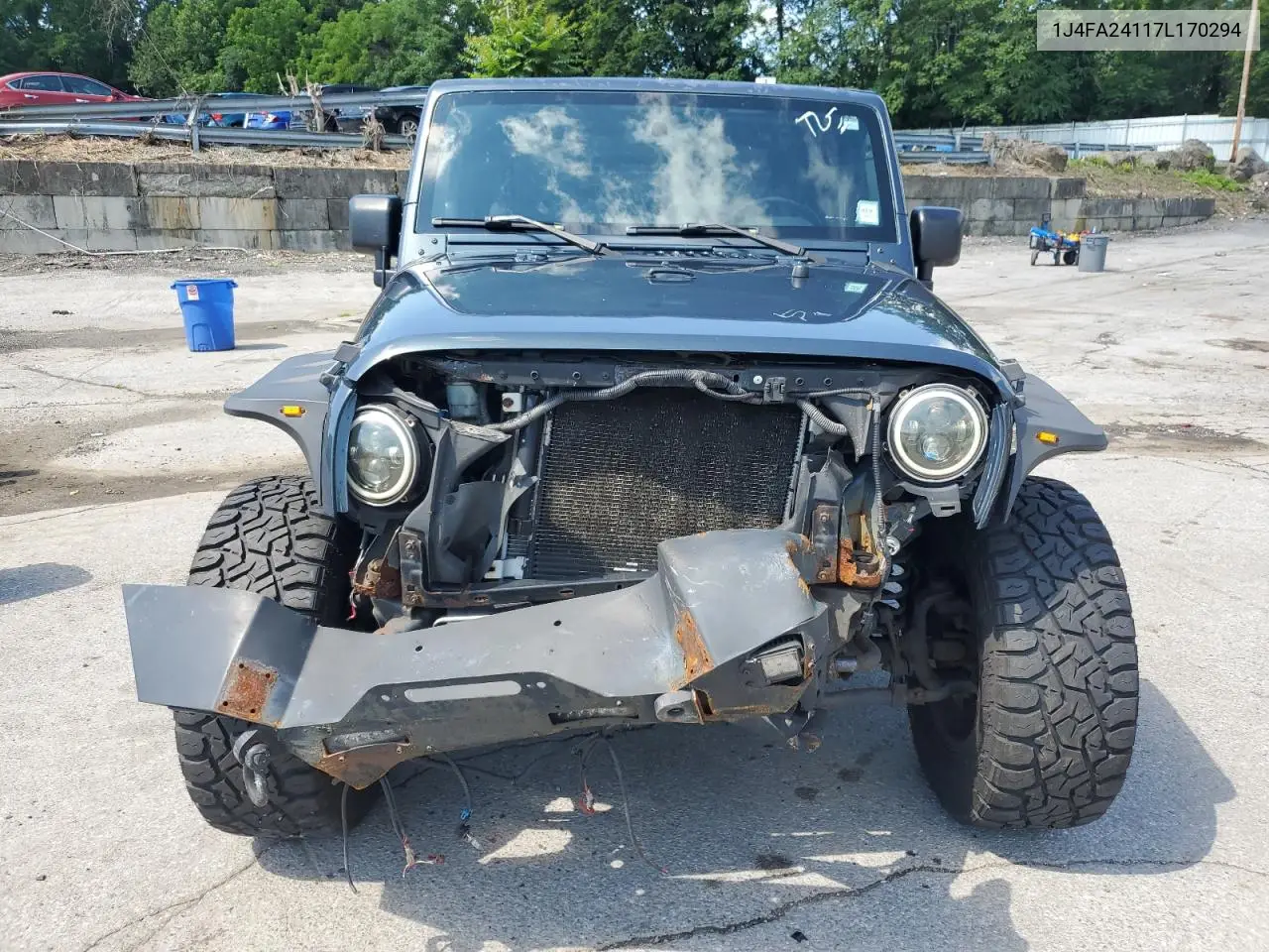 1j4fa24117l170294 1J4FA24117L170294 2007 Jeep Wrangler X