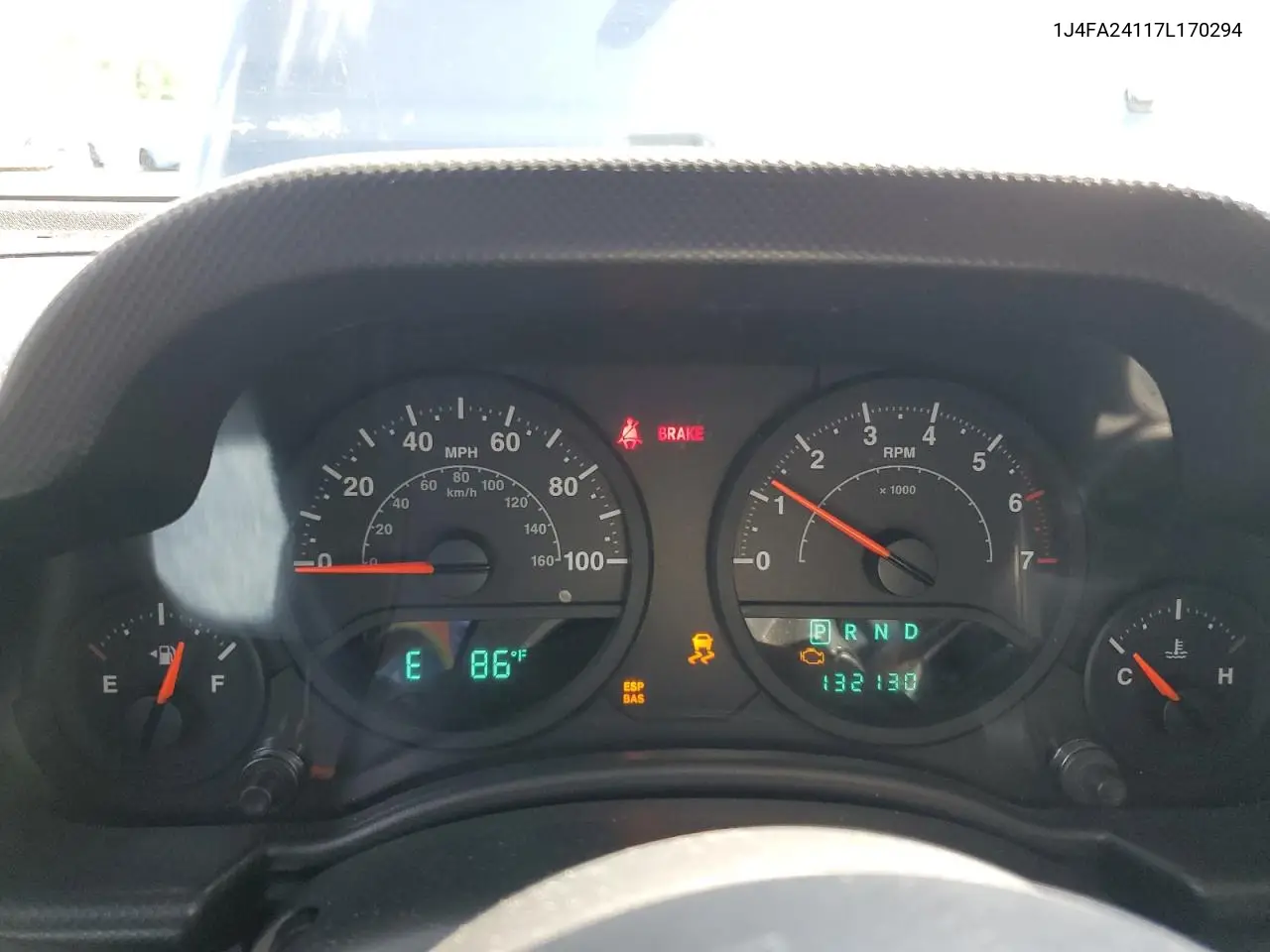 1j4fa24117l170294 1J4FA24117L170294 2007 Jeep Wrangler X