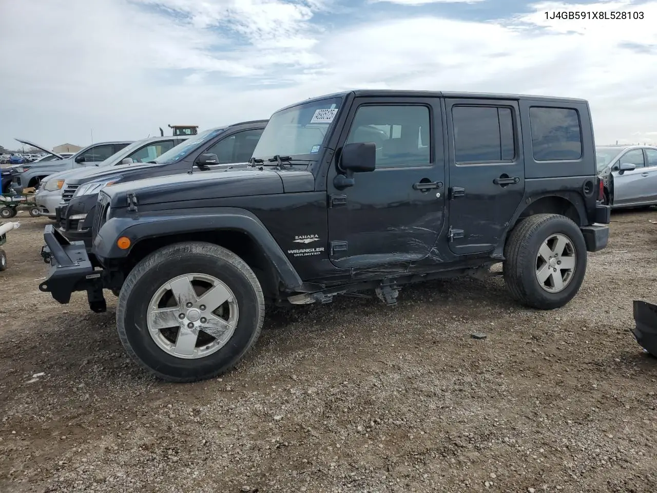 2008 Jeep Wrangler Unlimited Sahara VIN: 1J4GB591X8L528103 Lot: 46935125