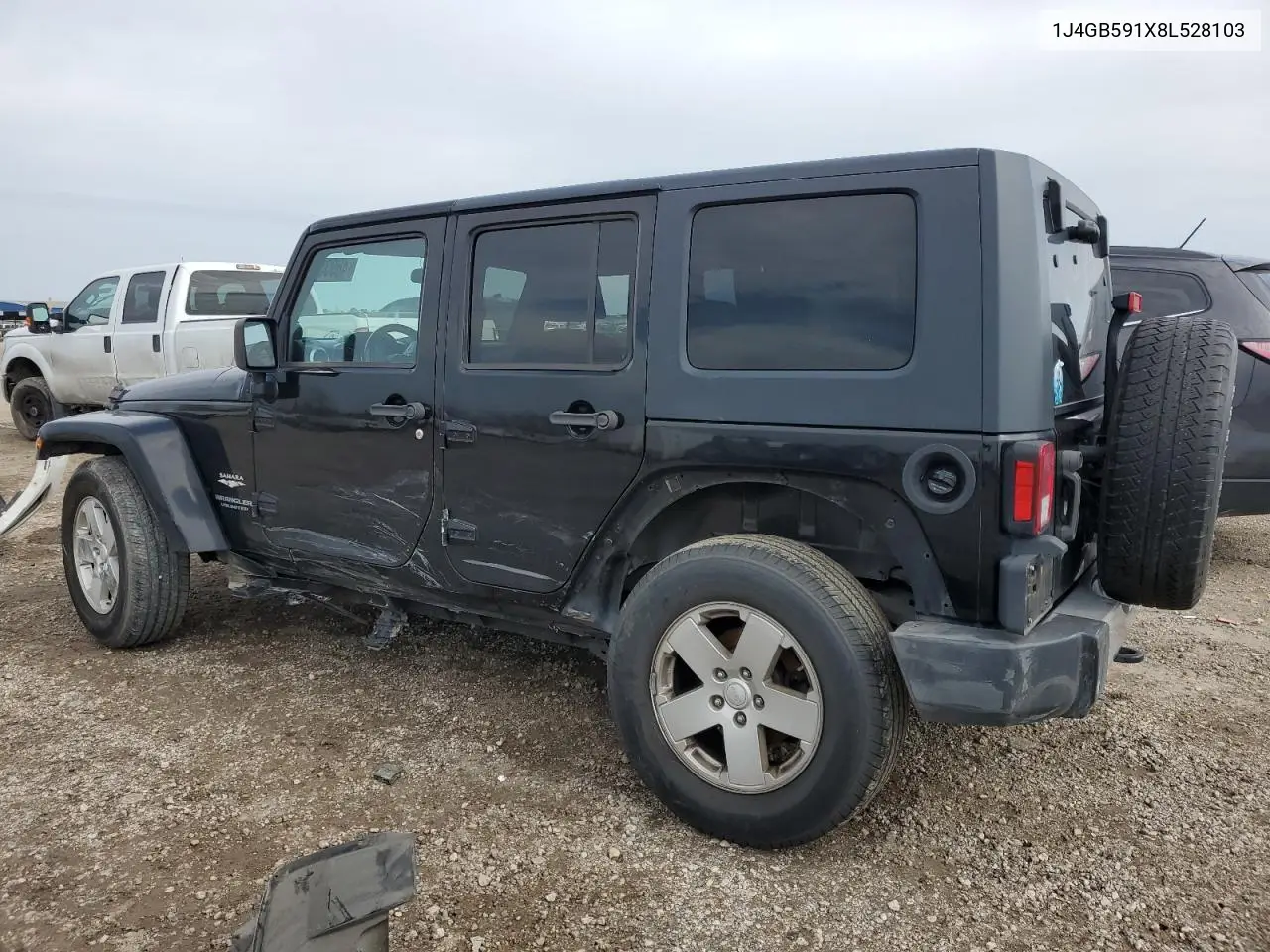 2008 Jeep Wrangler Unlimited Sahara VIN: 1J4GB591X8L528103 Lot: 46935125