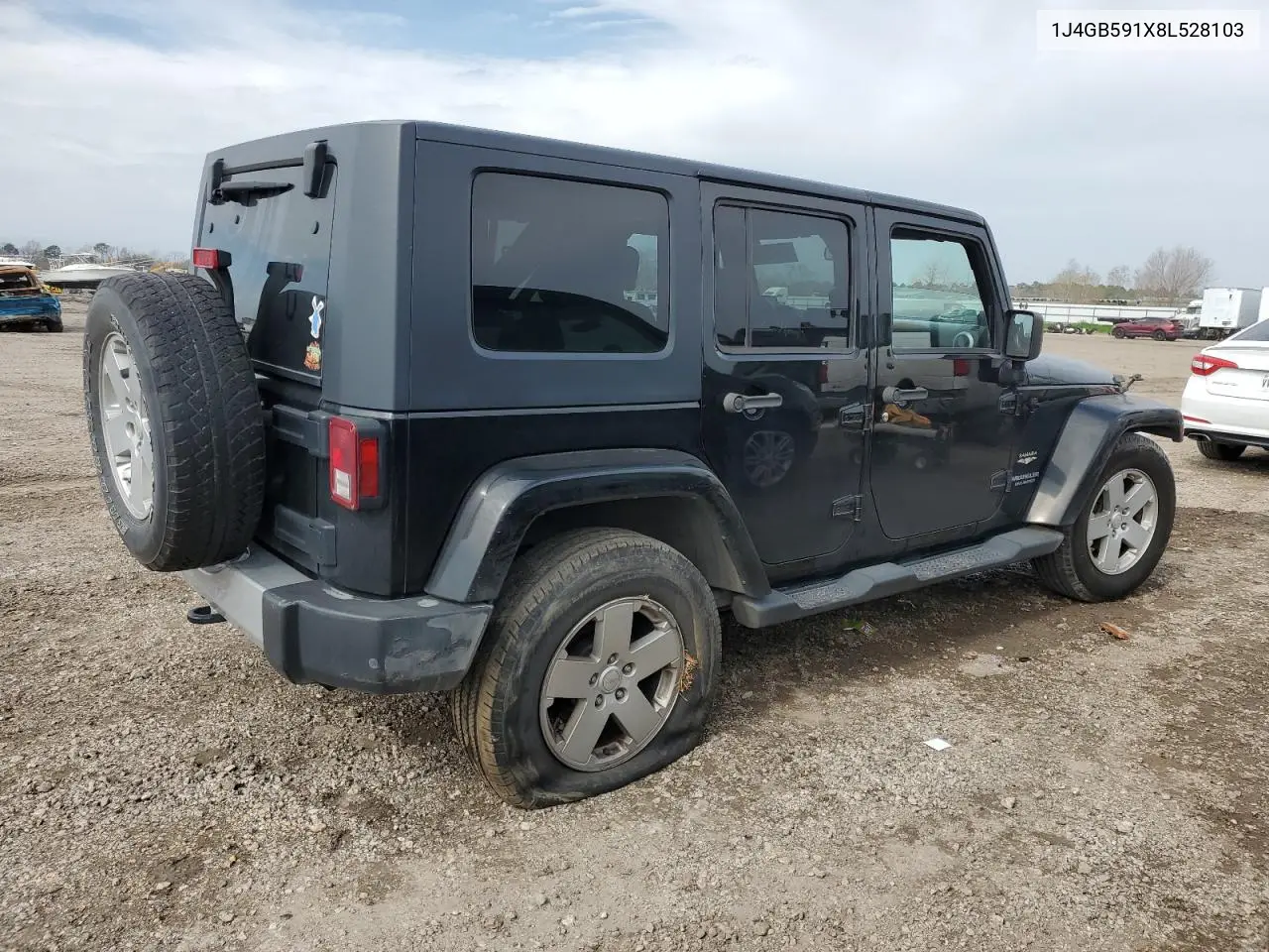 2008 Jeep Wrangler Unlimited Sahara VIN: 1J4GB591X8L528103 Lot: 46935125
