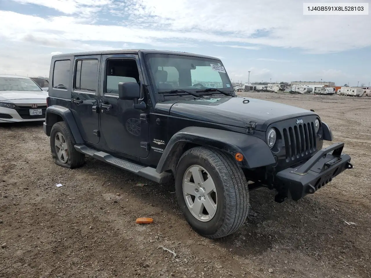 2008 Jeep Wrangler Unlimited Sahara VIN: 1J4GB591X8L528103 Lot: 46935125