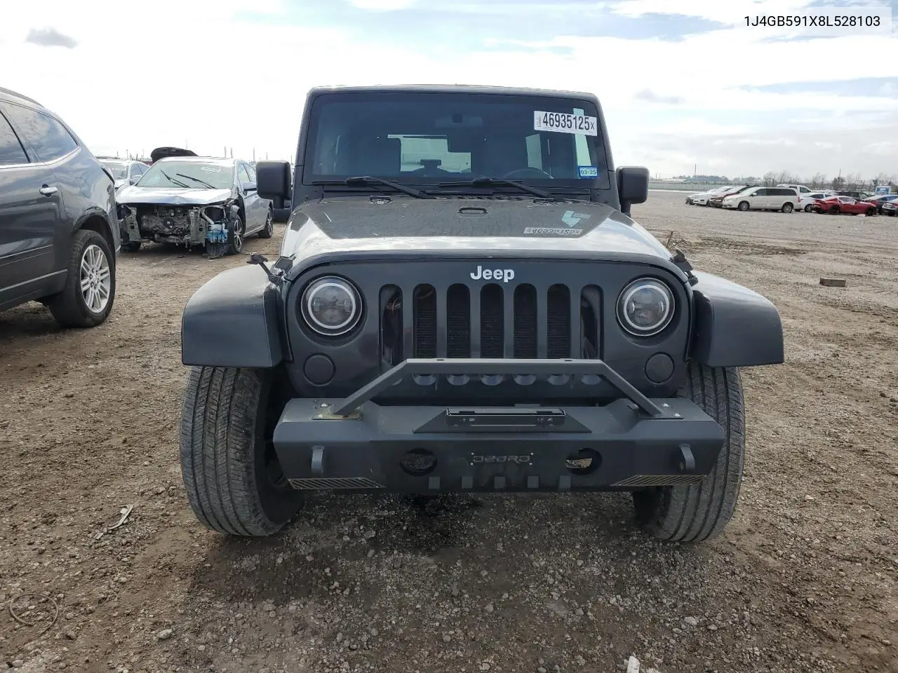 2008 Jeep Wrangler Unlimited Sahara VIN: 1J4GB591X8L528103 Lot: 46935125