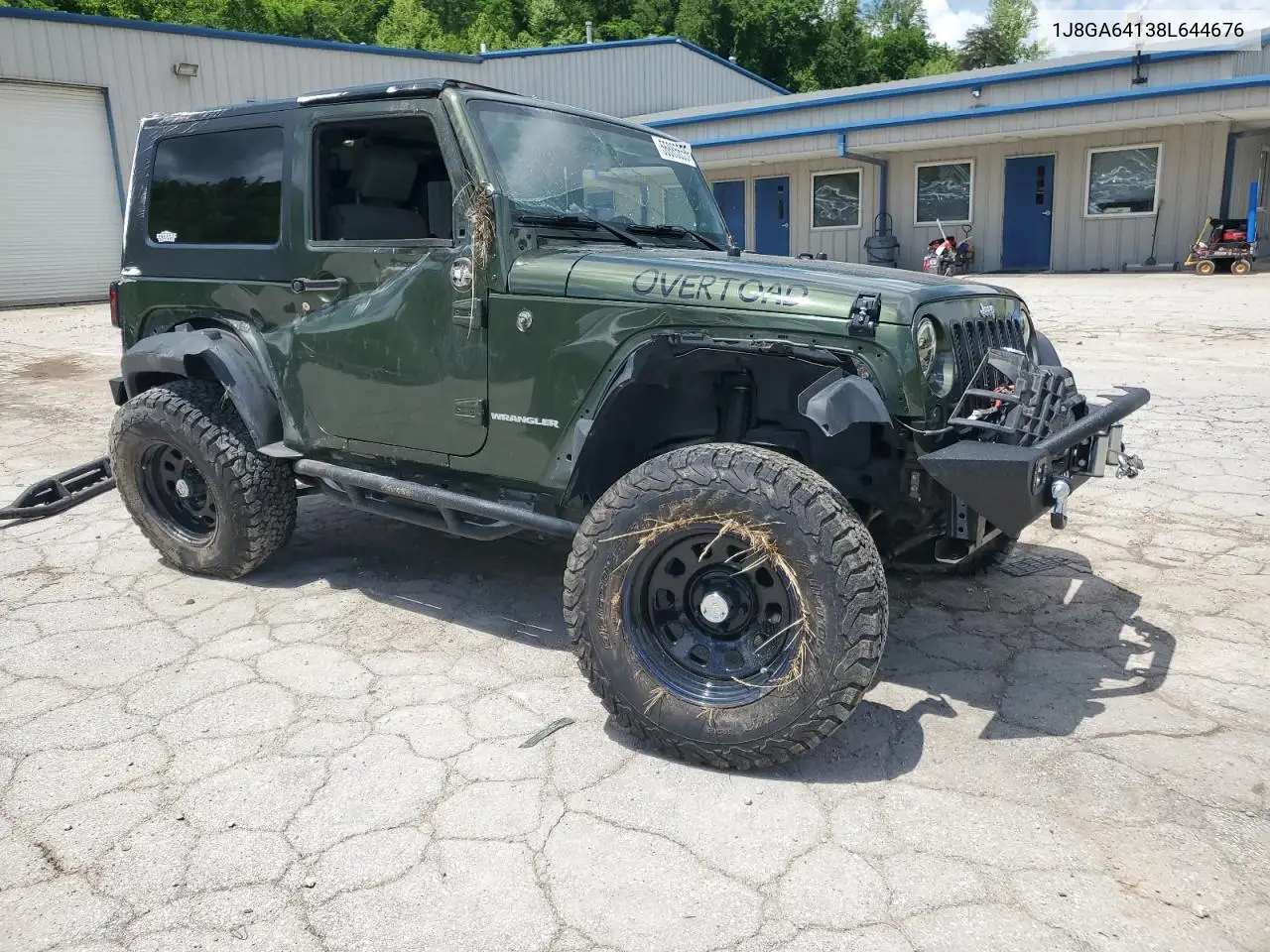 2008 Jeep Wrangler Rubicon VIN: 1J8GA64138L644676 Lot: 56885655