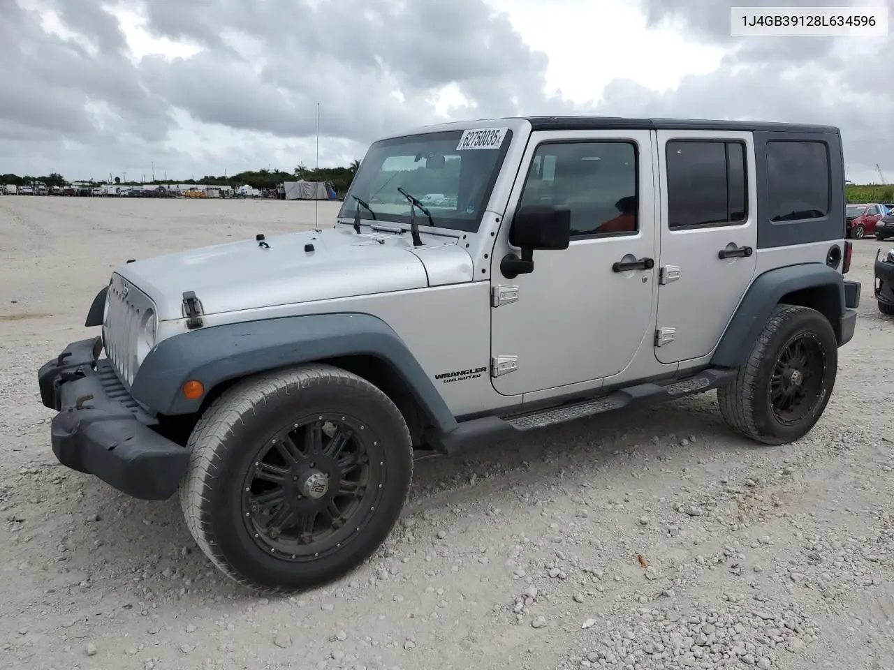 2008 Jeep Wrangler Unlimited X VIN: 1J4GB39128L634596 Lot: 62750035