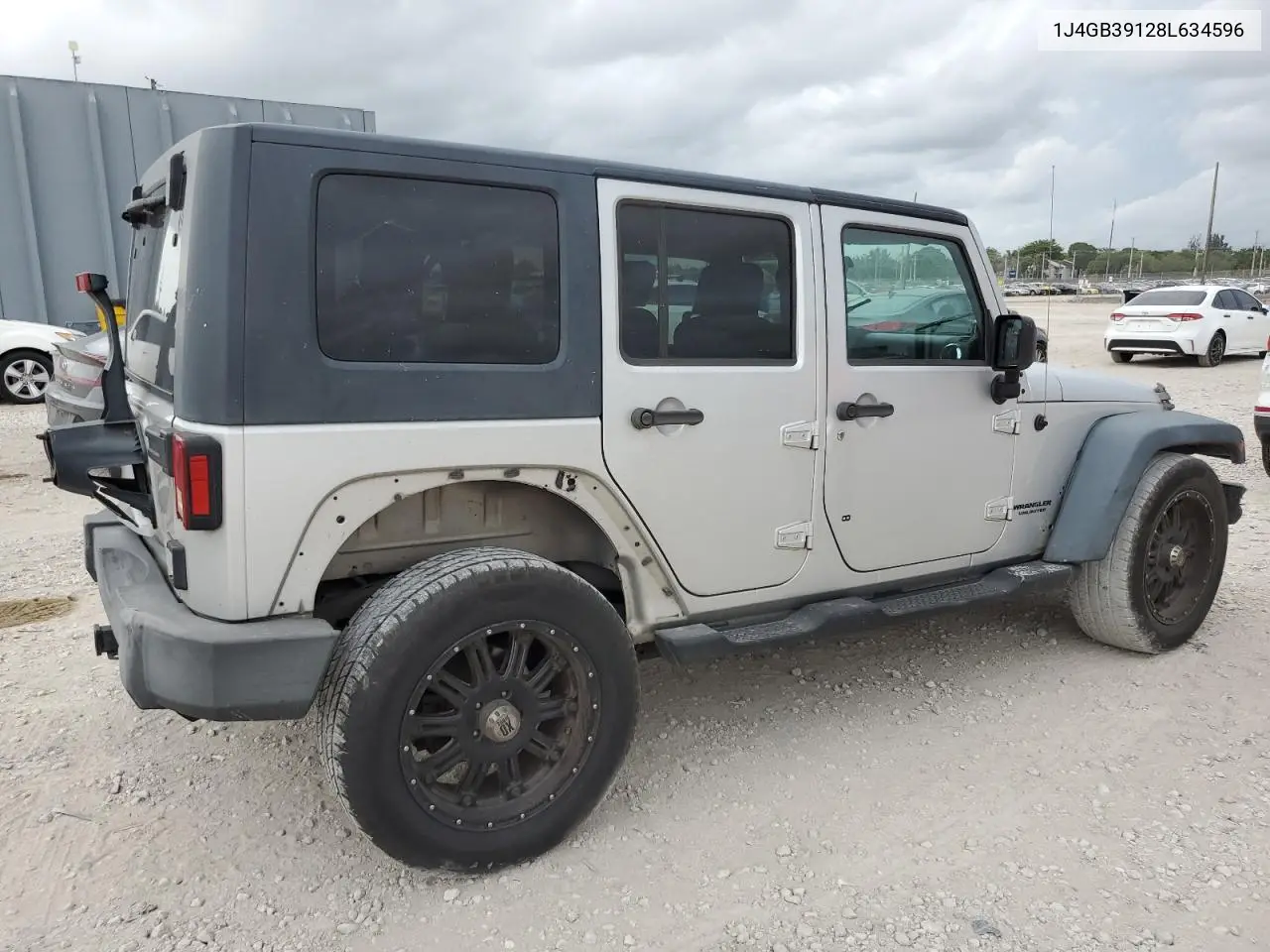 2008 Jeep Wrangler Unlimited X VIN: 1J4GB39128L634596 Lot: 62750035
