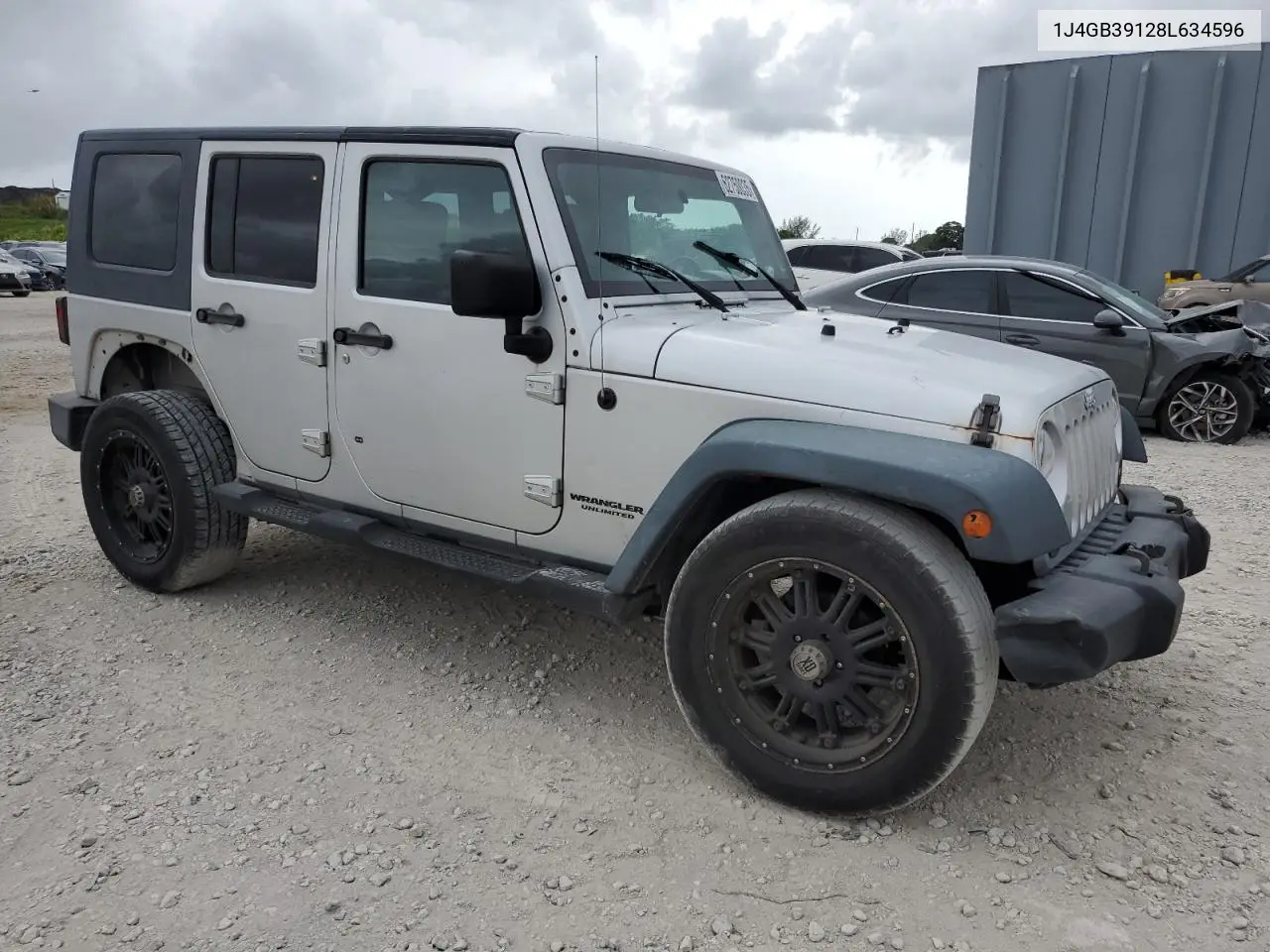 2008 Jeep Wrangler Unlimited X VIN: 1J4GB39128L634596 Lot: 62750035