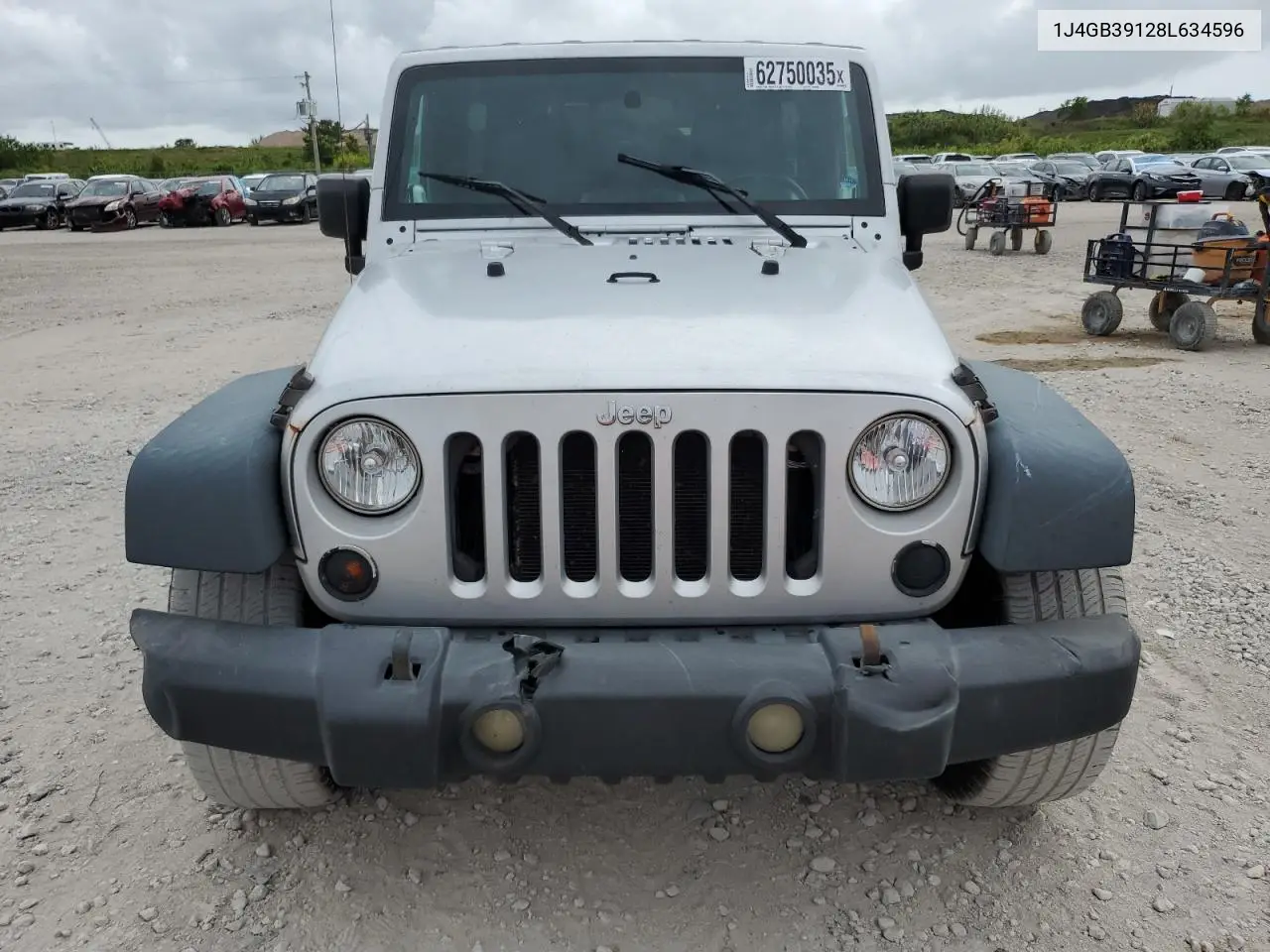 2008 Jeep Wrangler Unlimited X VIN: 1J4GB39128L634596 Lot: 62750035